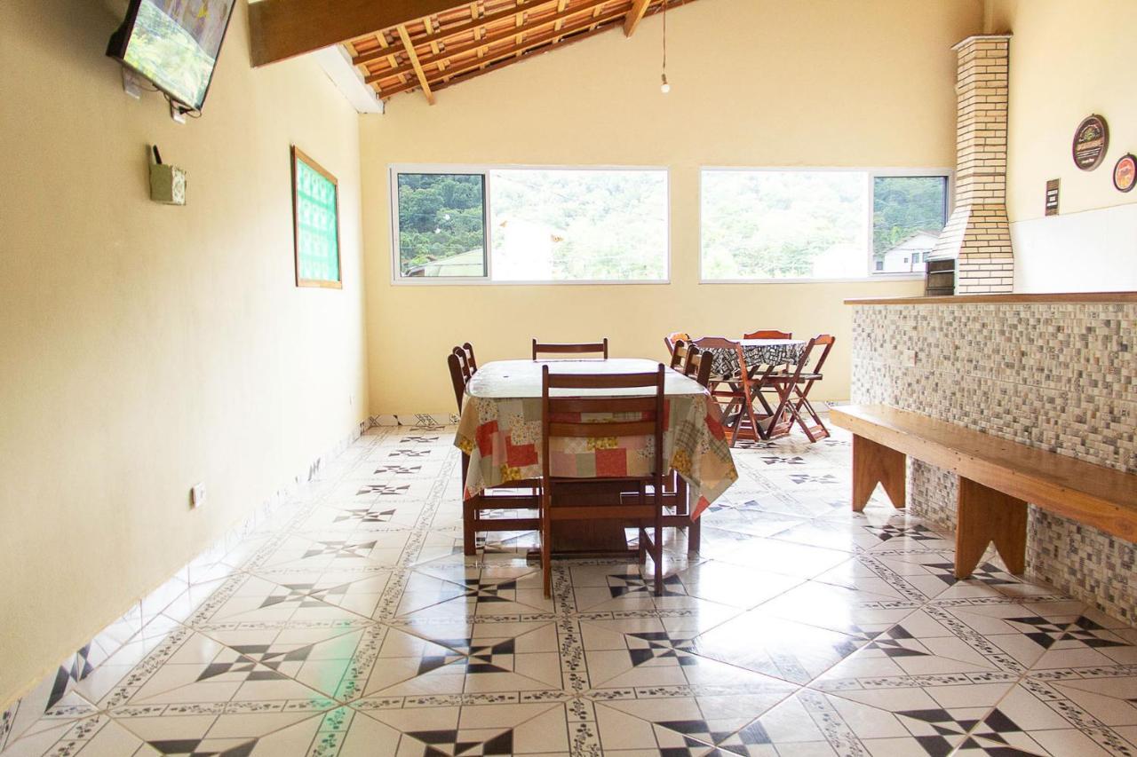 Incrivel Casa Com Churrasqueira Em Ubatuba, Sp Exteriér fotografie